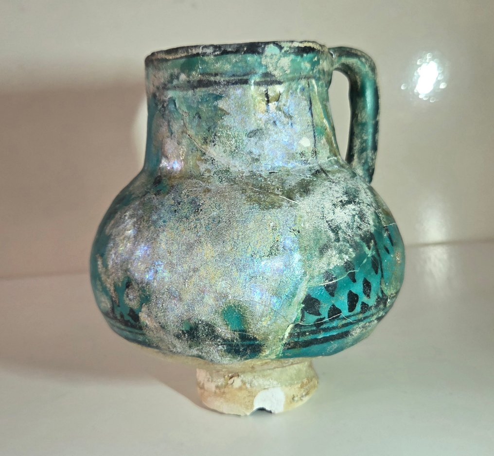 伊斯蘭 卡尚绿松石水壶 #2.1