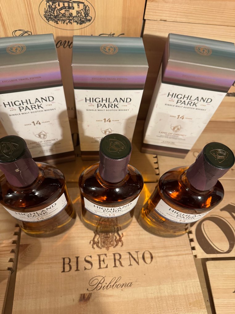 Highland Park 14 years old Land of Orkney  - 70 cl - 3 botellas  #2.1