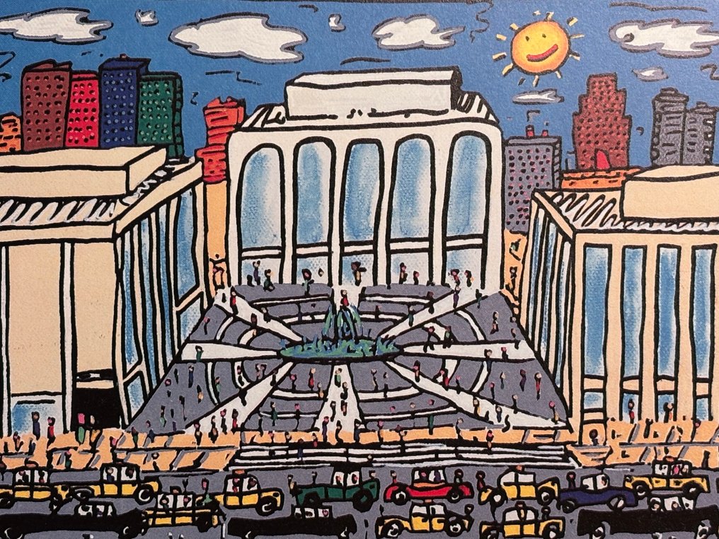 James Rizzi (1950-2011) - Visit the Metropolitan Opera House at Lincoln Center #1.0