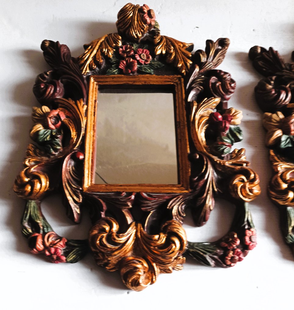 Wall mirror (2)  - oak #1.0