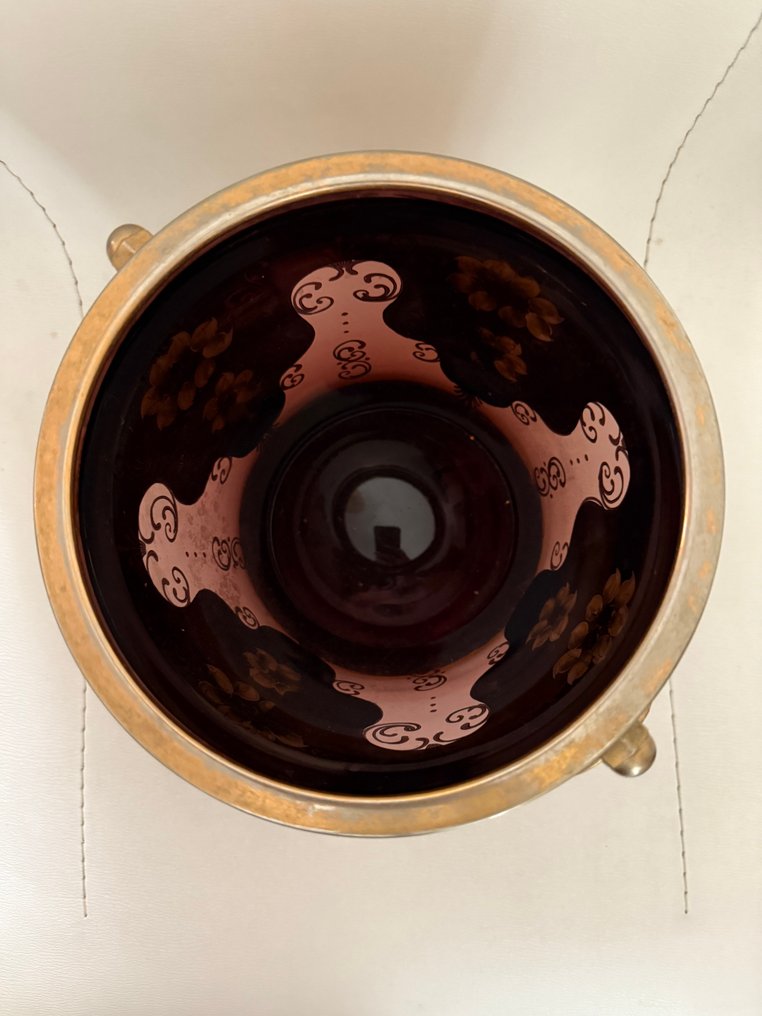 香槟冷却桶 (4) -  优雅的香槟套装，包括冰桶和香槟杯 - 磨光水晶 #4.3