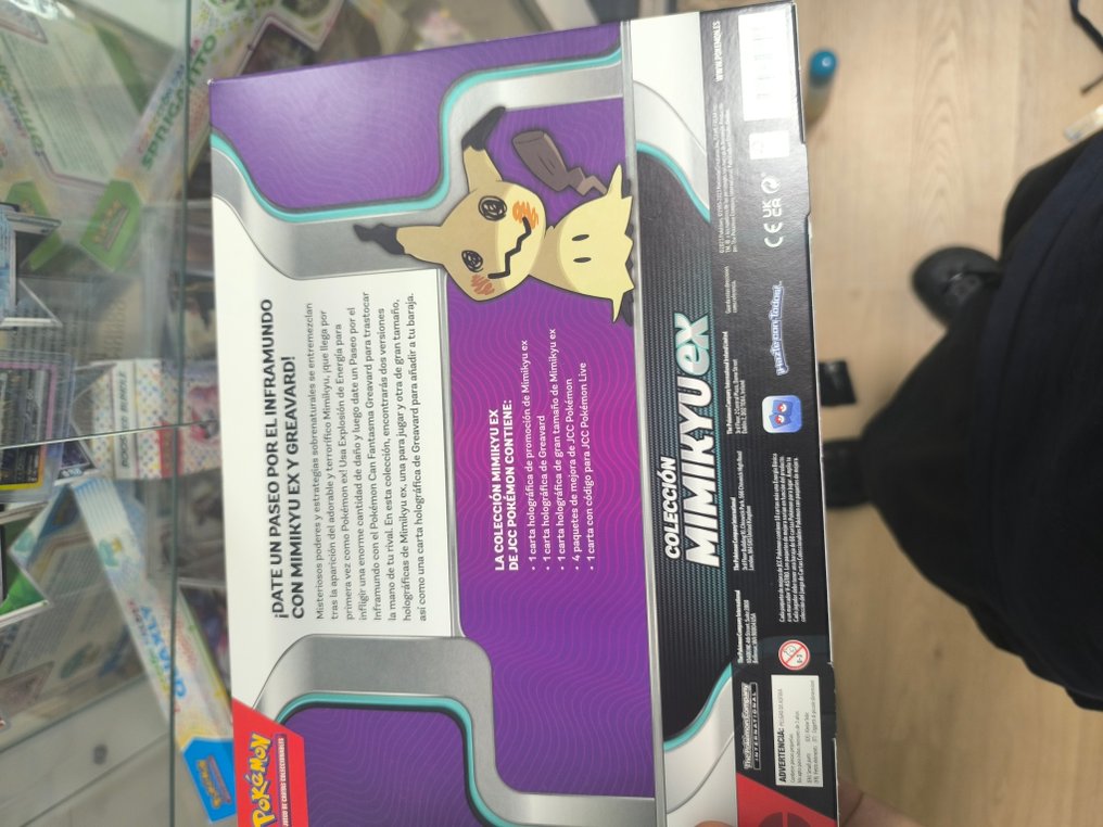 4 Box - Colección Mimikyu ex and paldea friends collection boxes #3.2