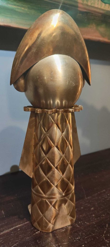 Statue, arlecchino - 28 cm - .800 silver #3.2