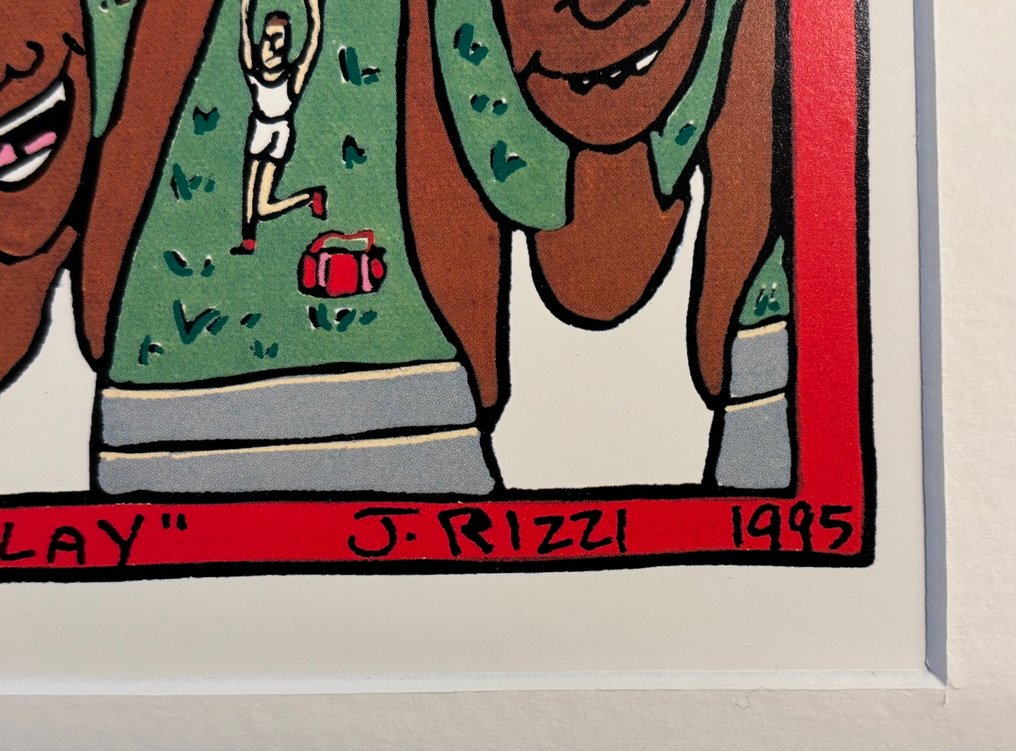 James Rizzi (1950-2011) - The winning relay #3.2