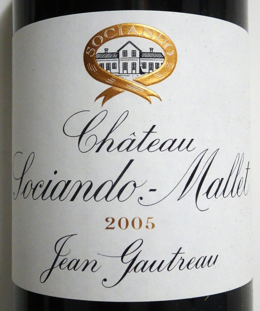 2005 Chateau Sociando-Mallet - Haut-Médoc - 3 Bottles (0.75L) #1.0