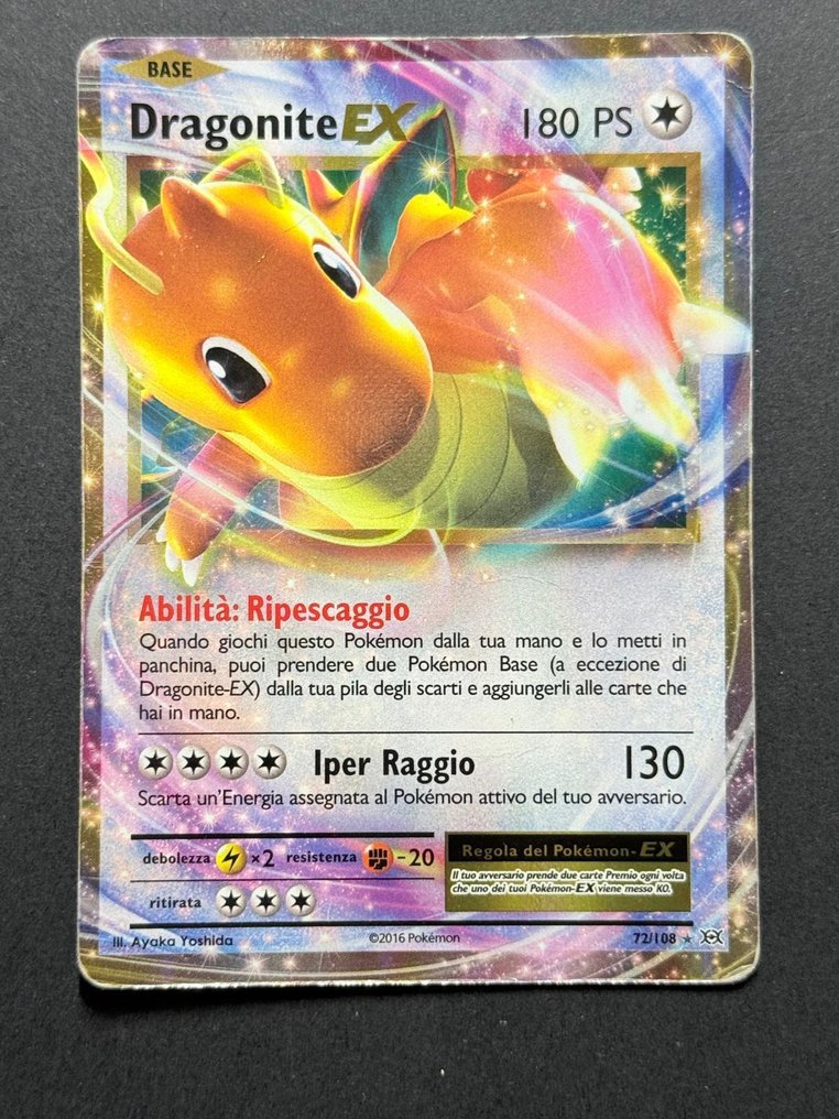 Pokémon - 10 Card - Chansey, Dragonite, Gyarados, Exeggutor, Mewtwo, Charmander, Charmeleon, Staryu, Haunter, Ponyta Holo, Reverse holo, Rara segreta - XY - Evolutions #1.0