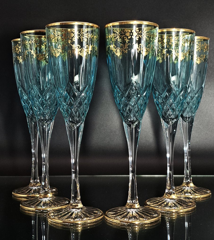 Artemisia - Set di bicchieri (6) - I Merletti - Cristallo #1.0