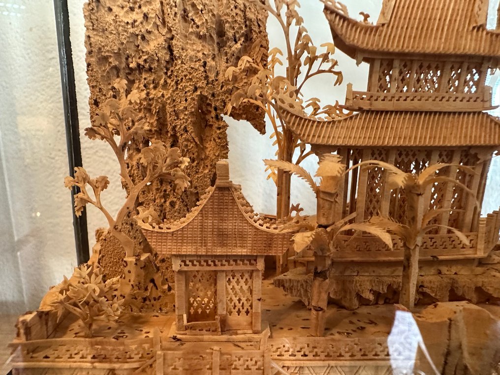 Brand Unknown - Διόραμα Diorama antico cinese in sughero degli anni '40 - Κίνα #3.2