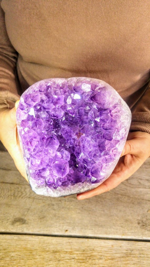 Amethyst Druse - Cluster Freeform - Height: 16 cm - Width: 13 cm- 1895 g #1.0