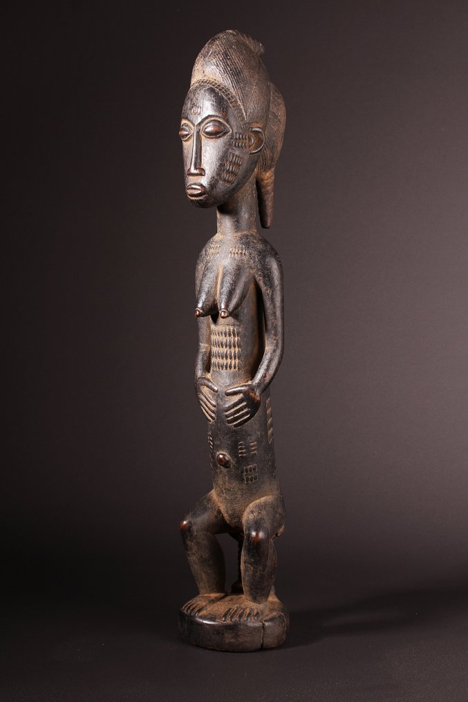 Baule Ahnen figur - Statuetta - Costa d’Avorio #1.0