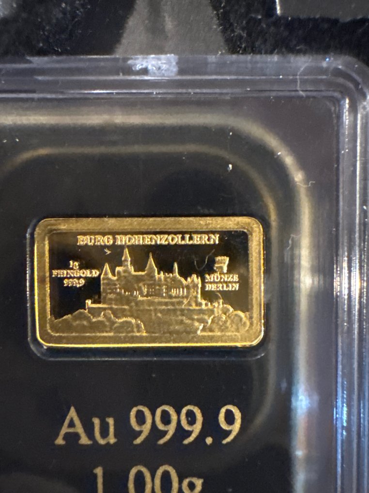 1 gramm - Arany - Burg Hohenzollern (Nincs minimálár) #1.0