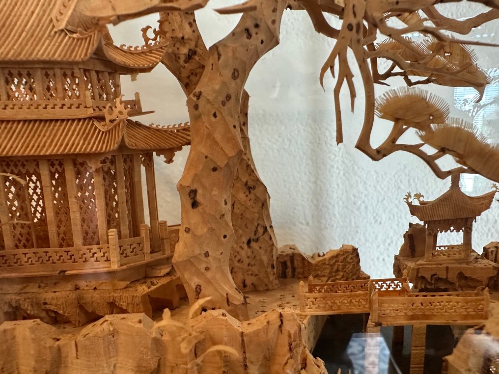 Brand Unknown - Διόραμα Diorama antico cinese in sughero degli anni '40 - Κίνα #4.3