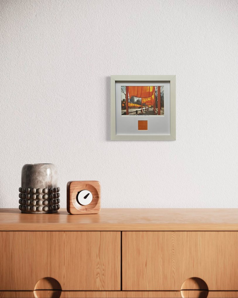 Christo & Jeanne-Claude (1935-2020) - The Running Fence - signed by hand #2.1