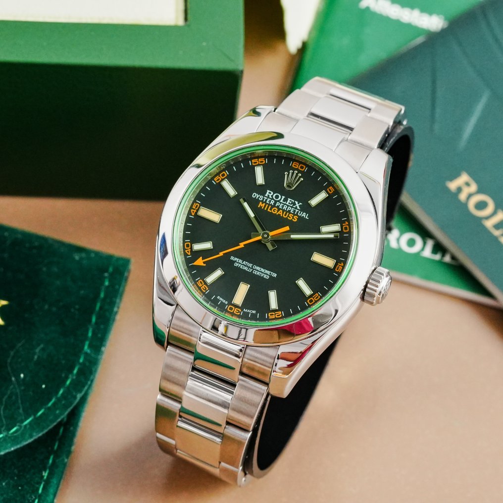 Rolex - Milgauss - Ingen reservasjonspris - 116400GV - Herre - 2000-2010 #1.0