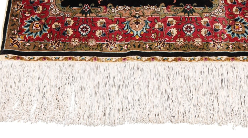 Silk Hereke Signed Ozipek Carpet with 10/10 Quality - Απόλυτη πολυτέλεια ~1 εκατομμύριο κόμβοι/τ.μ. - Χαλί - 80 cm - 52 cm #4.3