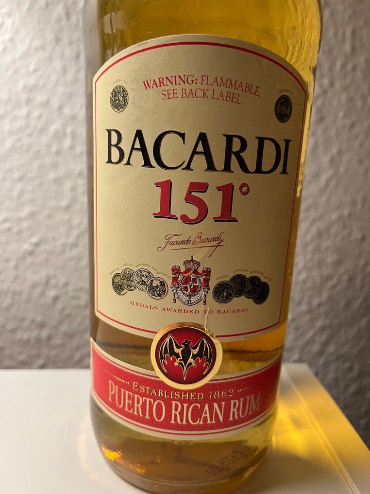 Bacardi - 151° Proof - 1.0 Litre #2.1