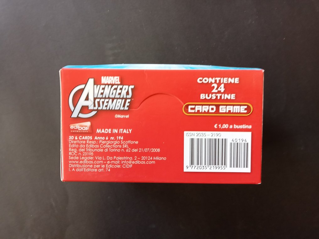 Edibas Marvel Card Game Avengers Assemble avengers - 1 Case - 全新(M) #2.1