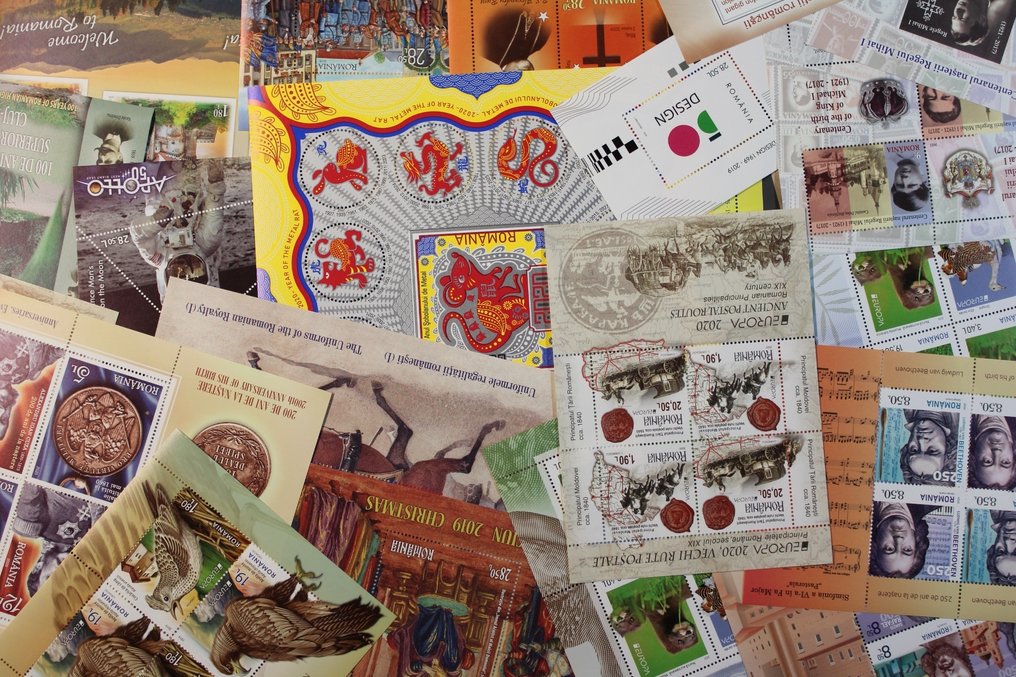 Ρουμανία  - Μπλοκ με πολύ περιορισμένη έκδοση, αξίας άνω των 520 € στον κατάλογο Michel. #1.0