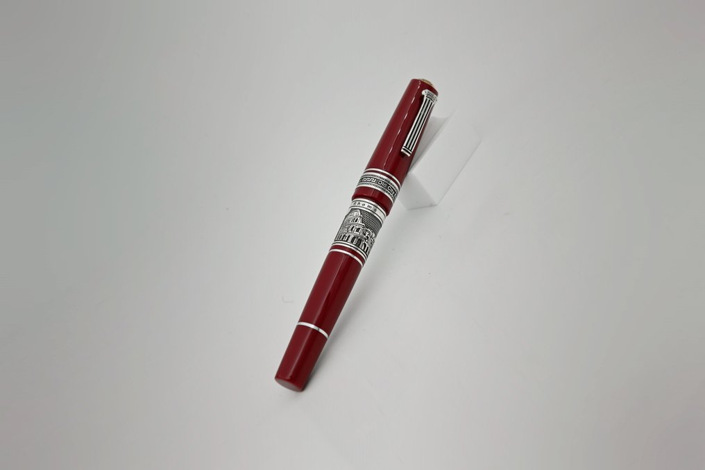 Marlen - Antiche Città Italiane: Roma - Edizione Numerata in Resina e Argento - Roller ball pen #1.0