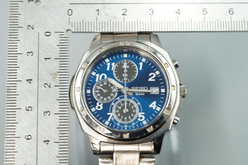 Seiko - Chronograph 50M - No reserve price - 7T92-0CA0 - Men - 2000-2010 #2.1