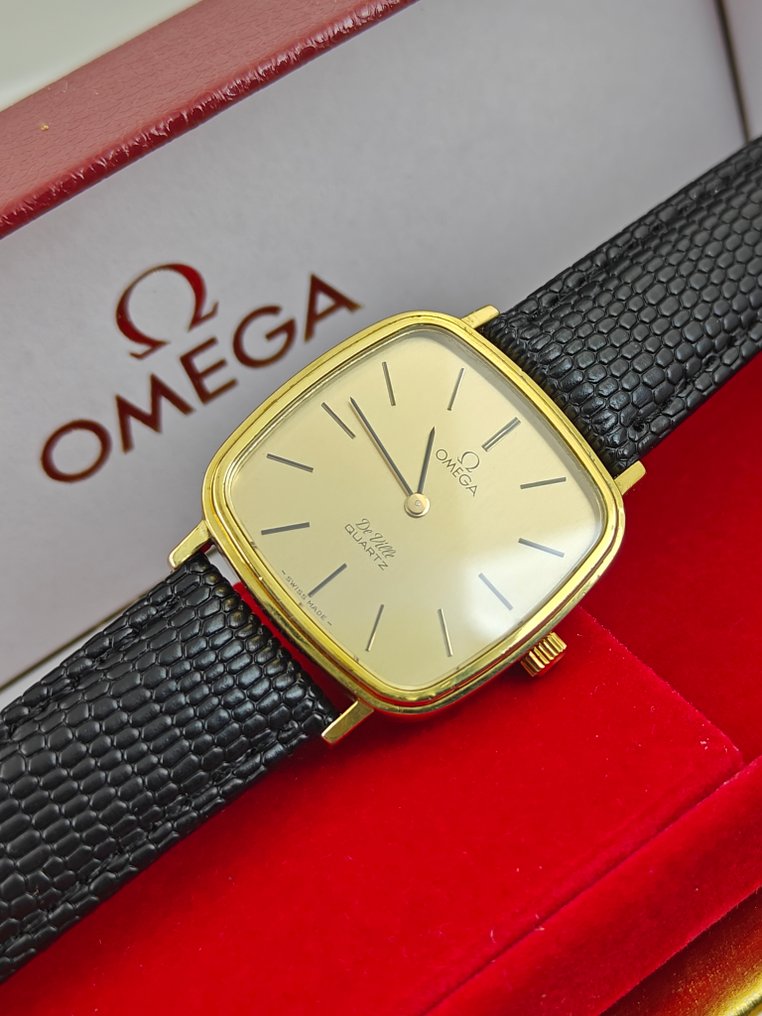 Omega - Ω Deville Square Quartz Vintage Watch - No reserve price - 191.0045 - Men - 1980-1989 #2.1