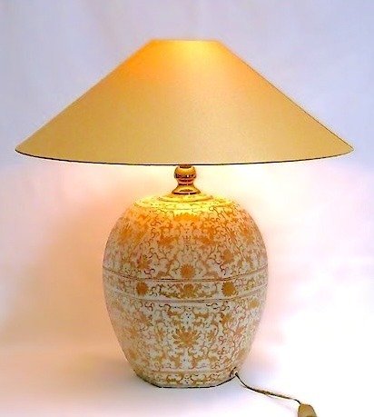 灯具 - 瓷, 黄铜 #1.0