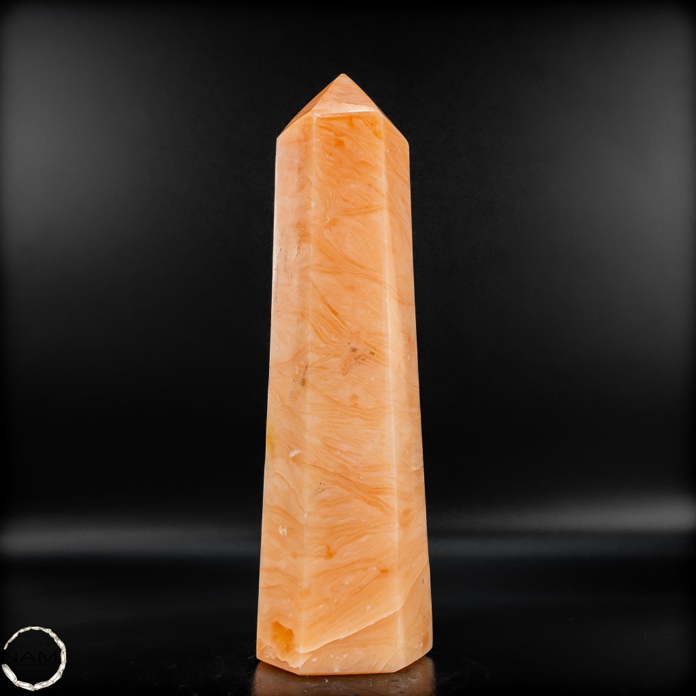 奇妙的太阳方解石方尖碑 光彩、生活的喜悦和能量,巴西- 809.98 g #4.3