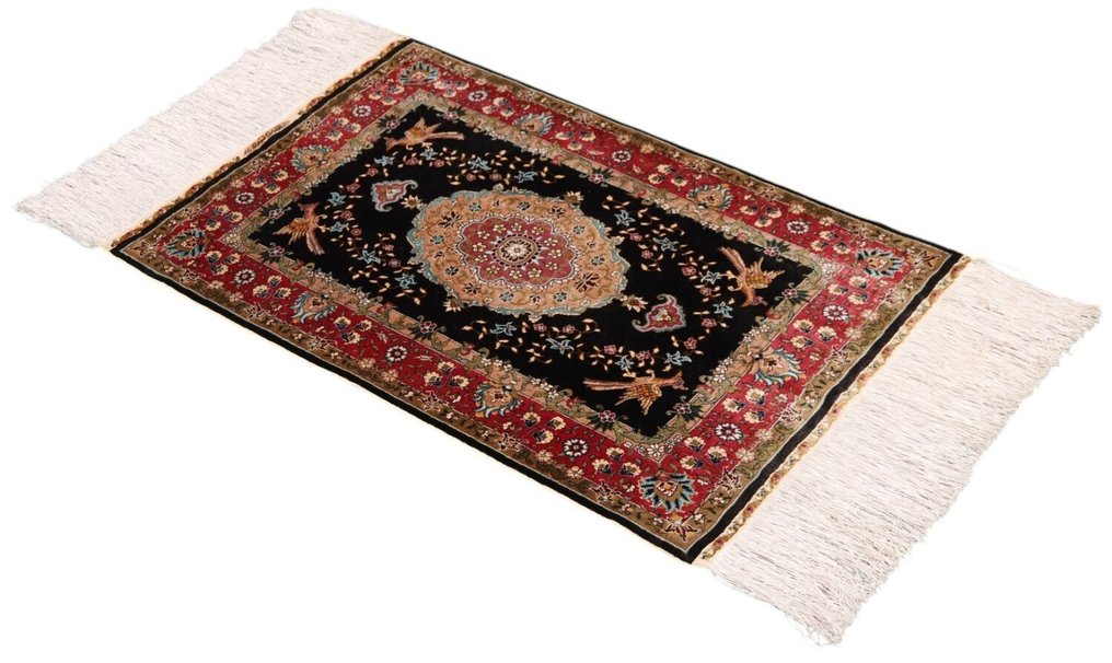 Silk Hereke Signed Ozipek Carpet with 10/10 Quality - Απόλυτη πολυτέλεια ~1 εκατομμύριο κόμβοι/τ.μ. - Χαλί - 80 cm - 52 cm #2.1