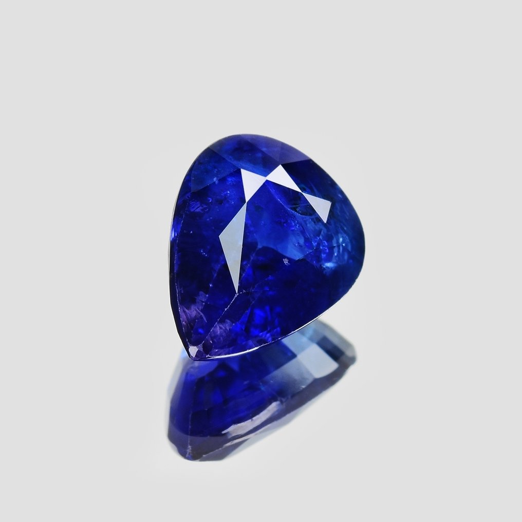 1 pcs 藍色 藍寶石 - 2.04 ct - Bellerophon Gemlab - Ceylon(斯里兰卡) #1.0