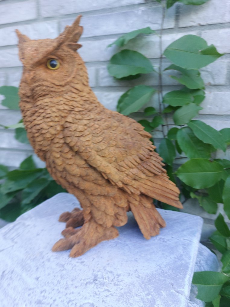 Statue, large owl - 27 cm - polyresin #4.3