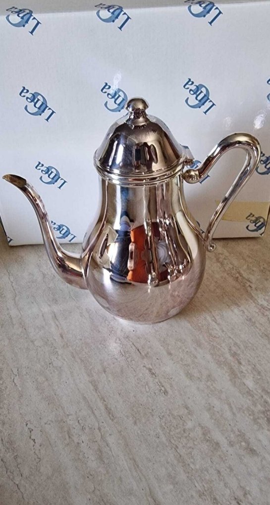 咖啡及茶水用具 (4) - inglese - .800 银 - 冲压 209 PA 800 #3.2