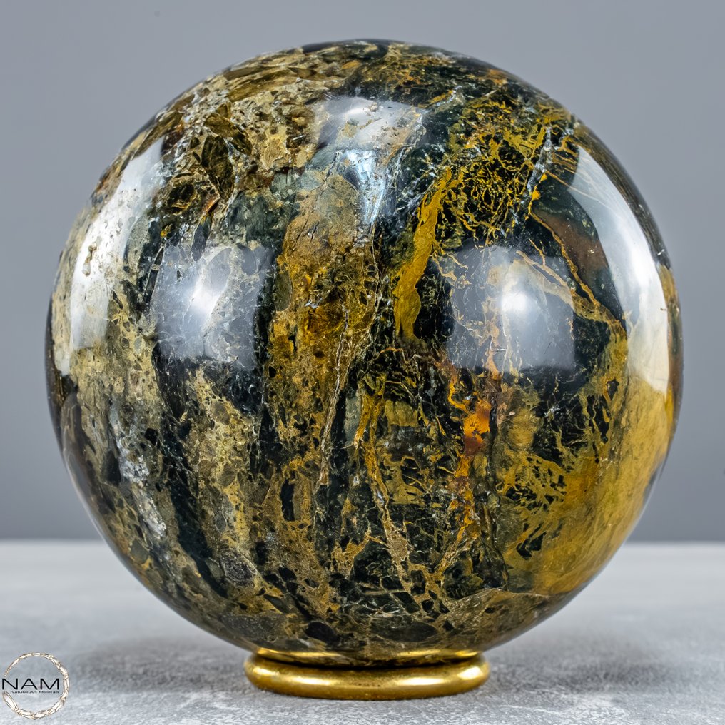 Πολύ σπάνιο φυσικό φανταστικό όπλα. Sphere, Ινδονησία- 1412.68 g #1.0