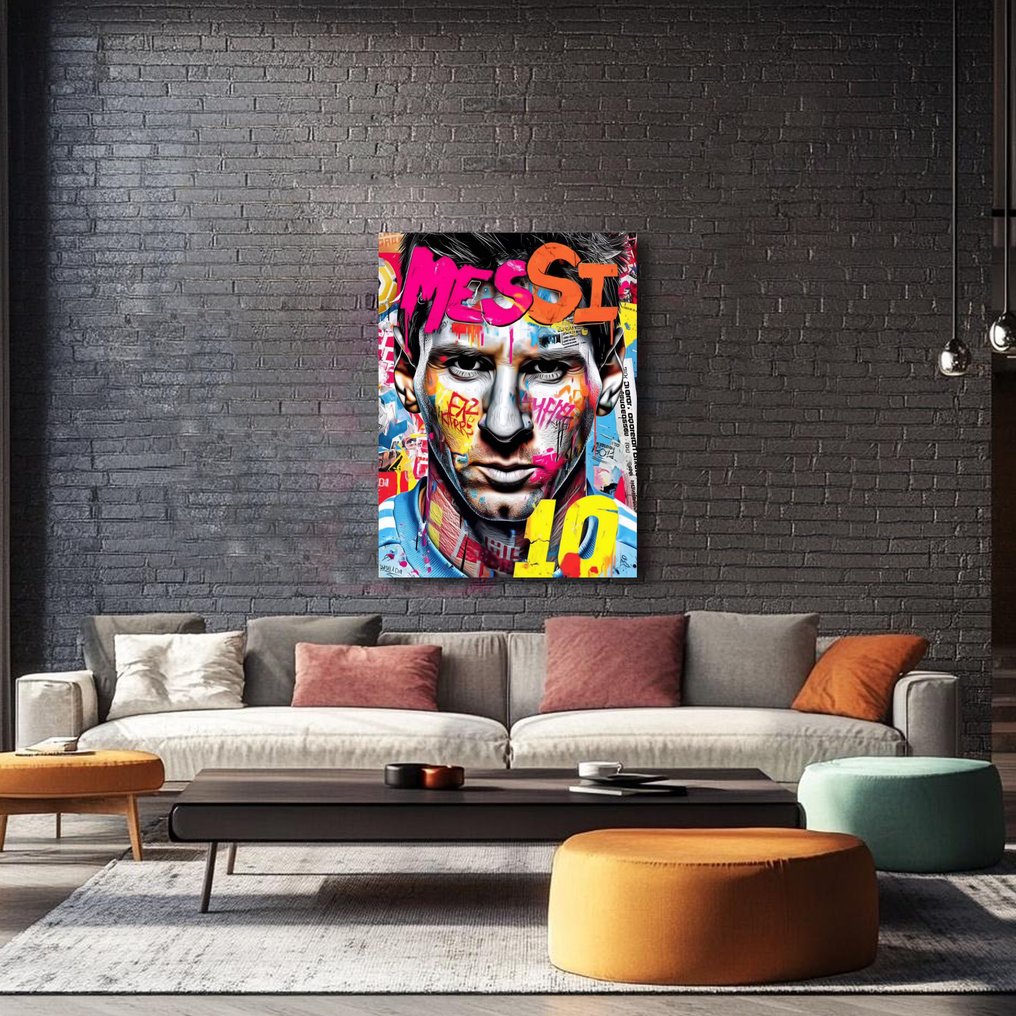 IPR Graph - Lionel Messi en estilo graffiti #3.2