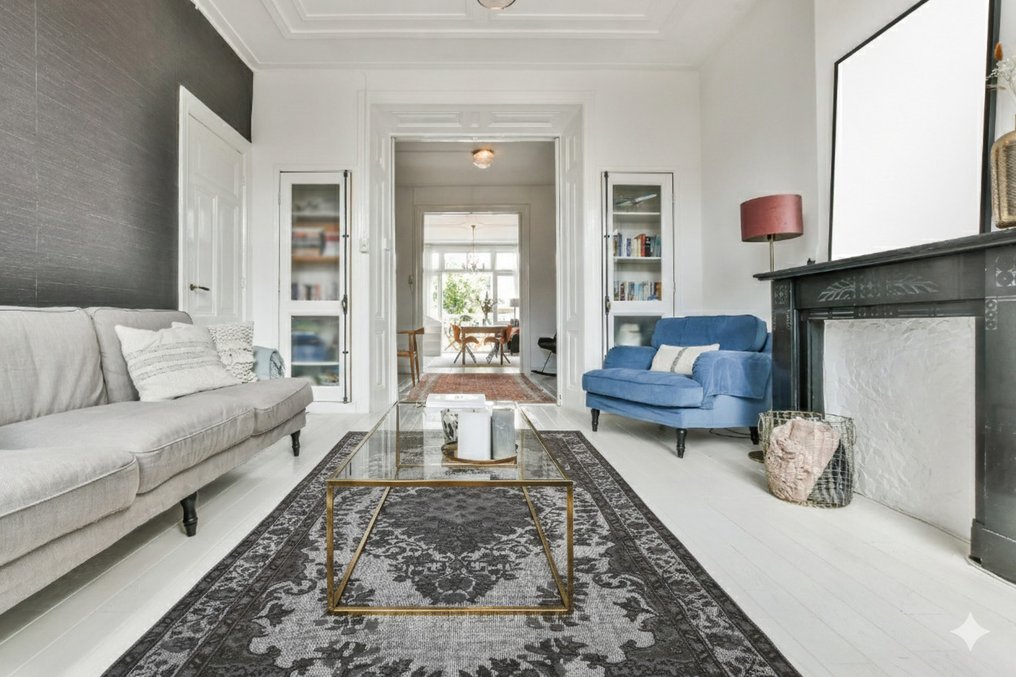 Σκοτεινός σχεδιαστής βιντατζ - Χαλί - 290 cm - 170 cm - Εγγυημένα χειροποίητο #1.0