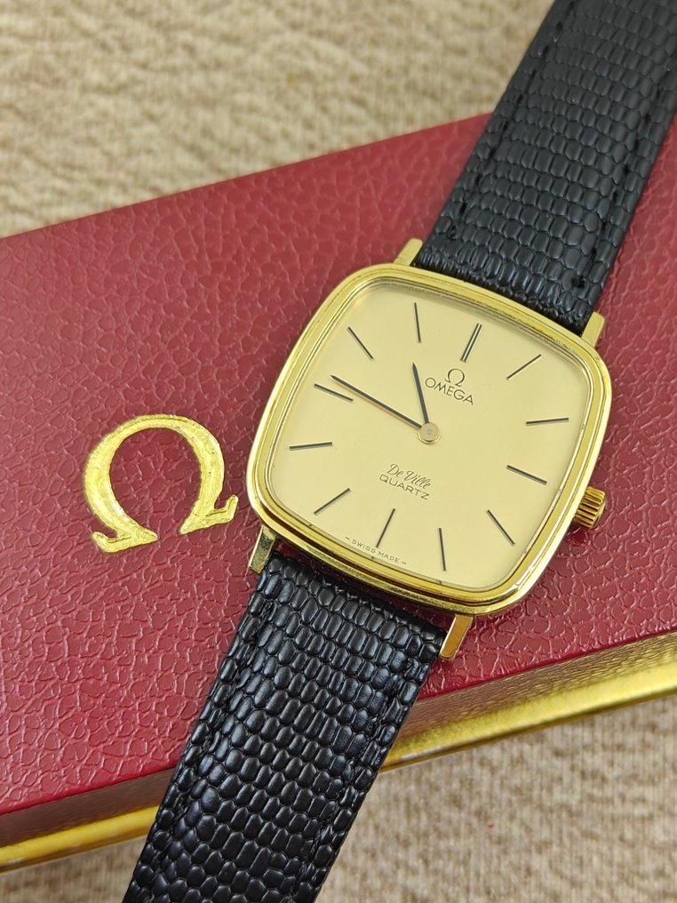 Omega - Ω Deville Square Quartz Vintage Watch - No reserve price - 191.0045 - Men - 1980-1989 #1.0