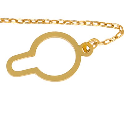 没有保留价 - 领带夹 - 18K包金 黄金 -  2.80ct. tw. 红宝石 #4.3