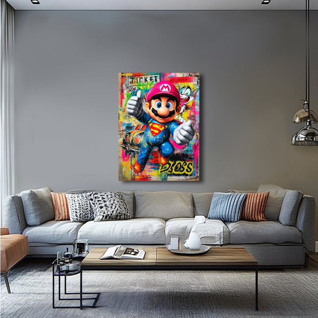 IPR Graph - Mario Bros Superman – Super Mario, héroe pop #3.2