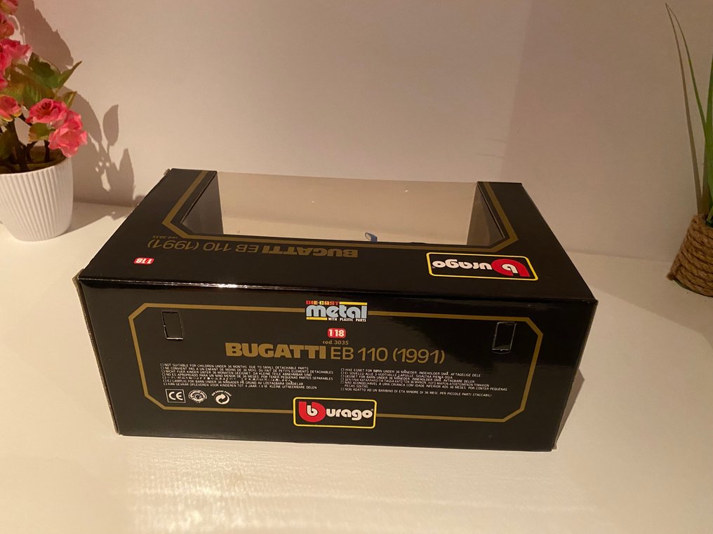 Bburago 1:18 - Modelauto - Bugatti EB 110 - cod. 3035 #3.2
