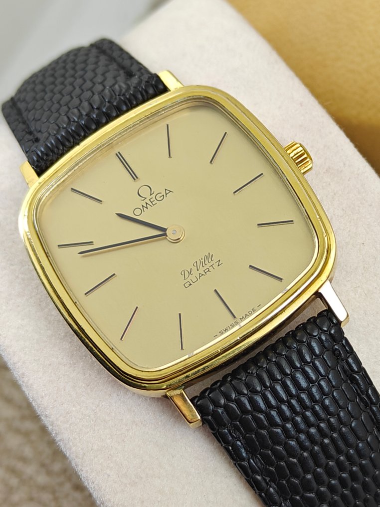 Omega - Ω Deville Square Quartz Vintage Watch - No reserve price - 191.0045 - Men - 1980-1989 #3.2