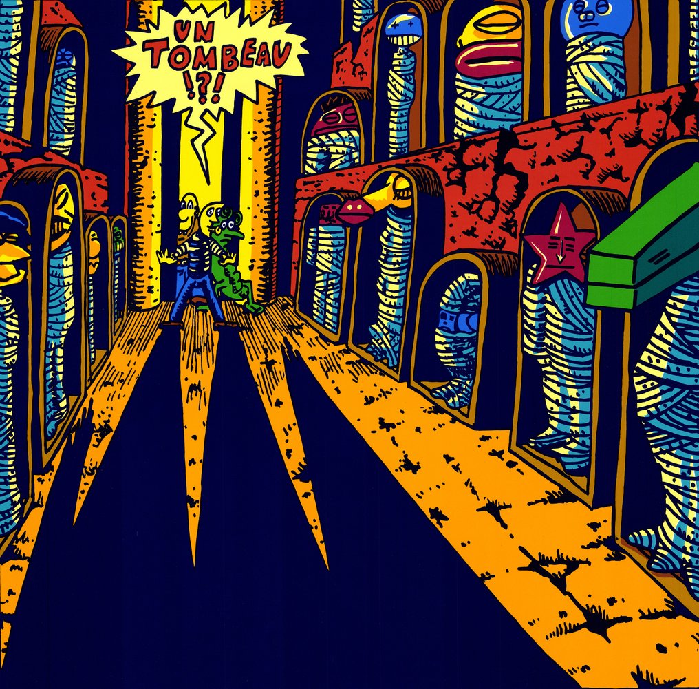 Hervé Di Rosa (1959) - Le tombeau #3.2