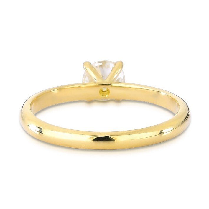 戒指 - 14K包金 黄金 - 0.63ct. tw. 钻石 (天然) - 802419 #2.1