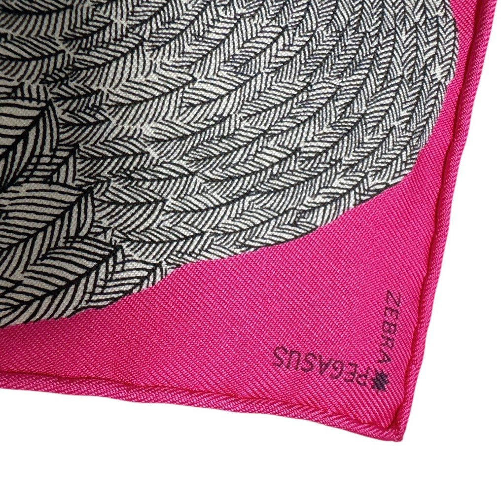 Hermès - Carré nano 20 Unused item（Zebra Pegasus） - Halstuch #2.1