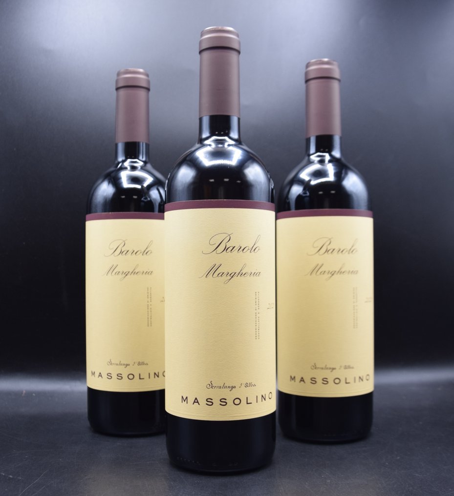 2021 Massolino, "Margheria" - Barolo DOCG - 3 Flasker (0,75 L) #1.0