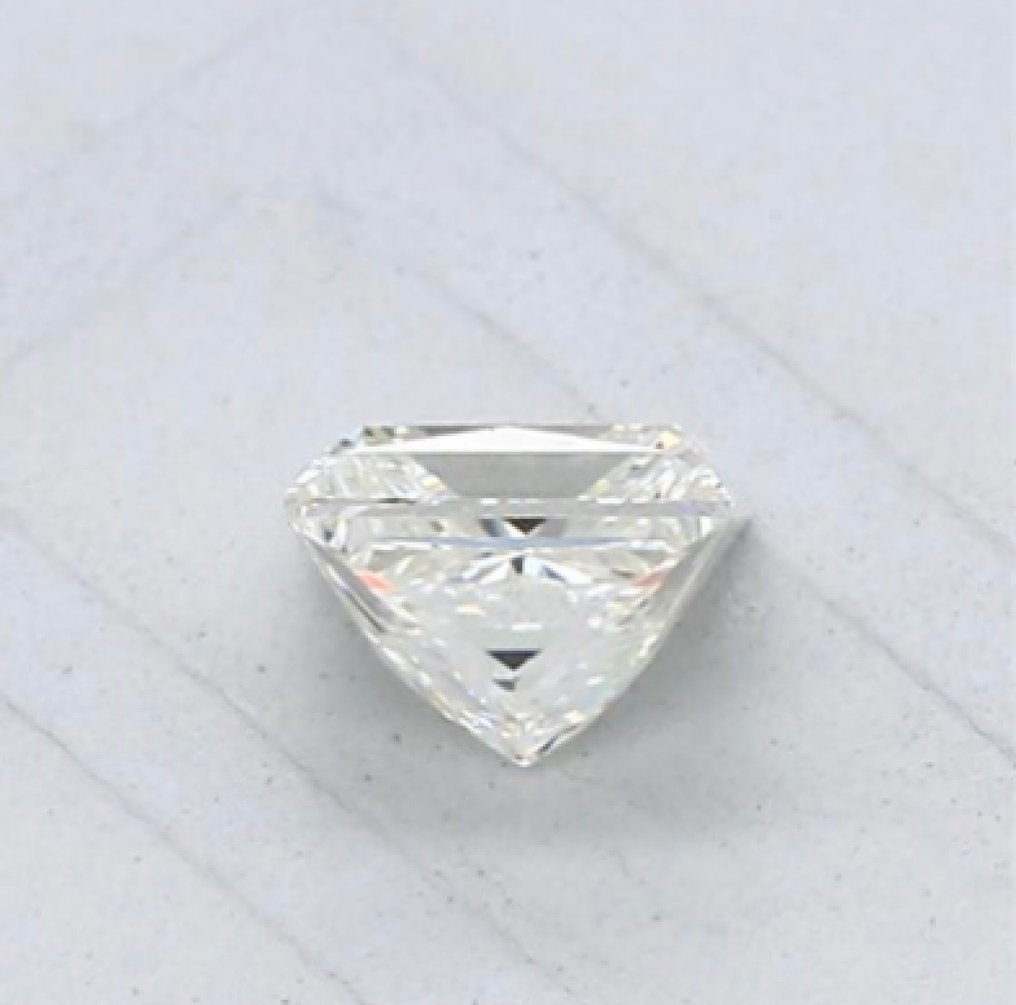 1 pcs Diamant (Naturlig) - 0.51 ct - Firkant - K - VVS1 - Gemologisk institutt i Amerika (GIA) - Ex Ex None #2.1