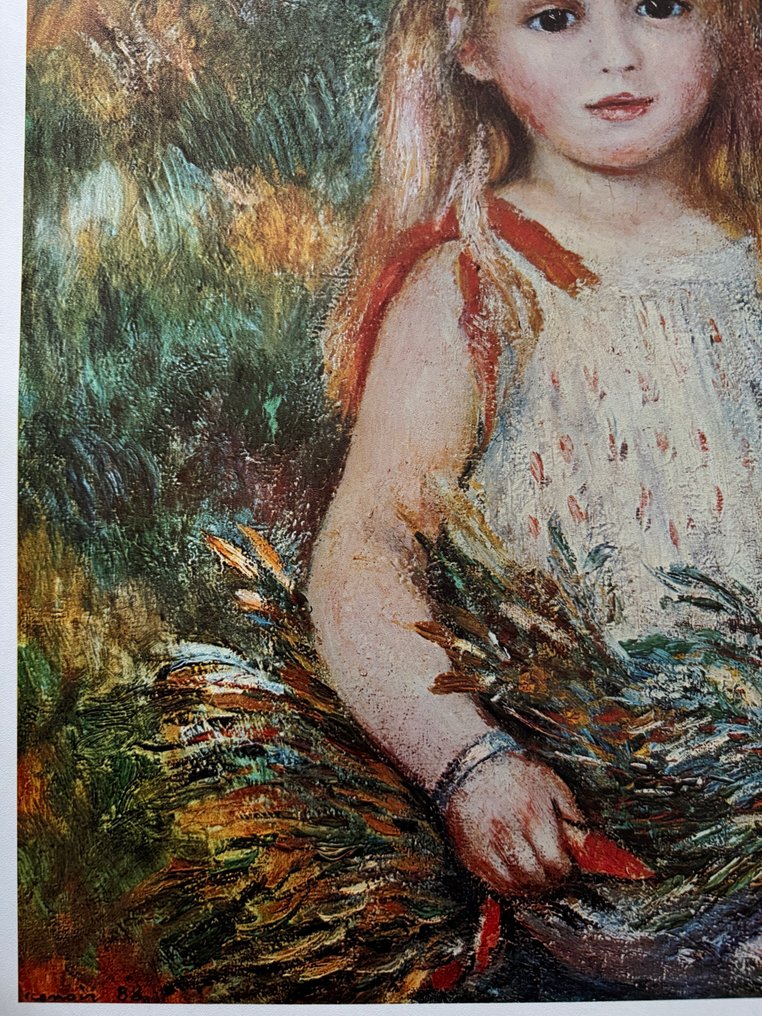 Pierre-Auguste Renoir (1841-1919) - Fillette à la gerbe #3.2