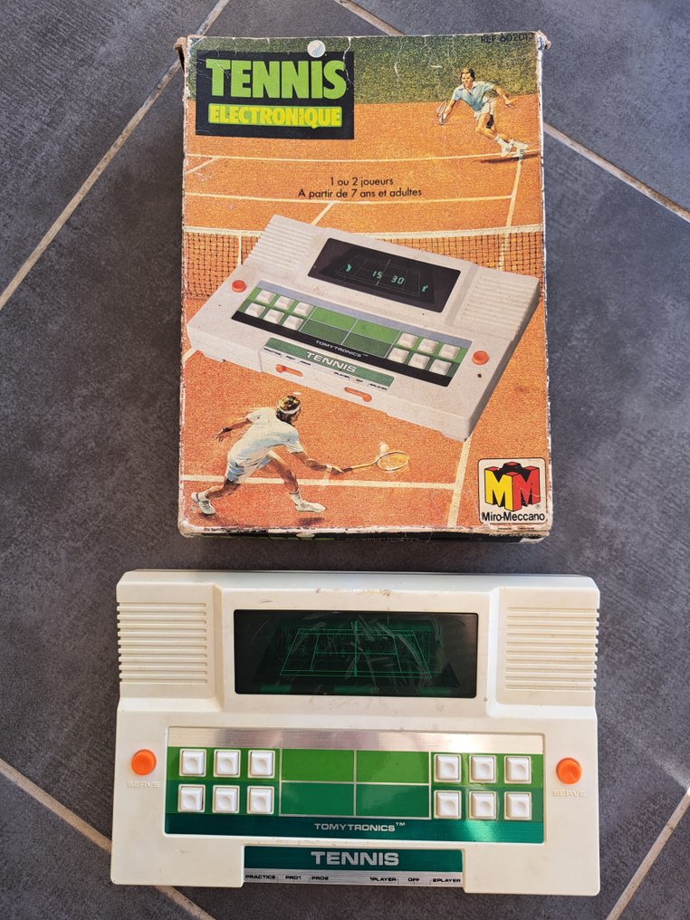 Tomy - Tomytronic Tennis - Tennis Electronique - Handheld game console - In original box #1.0