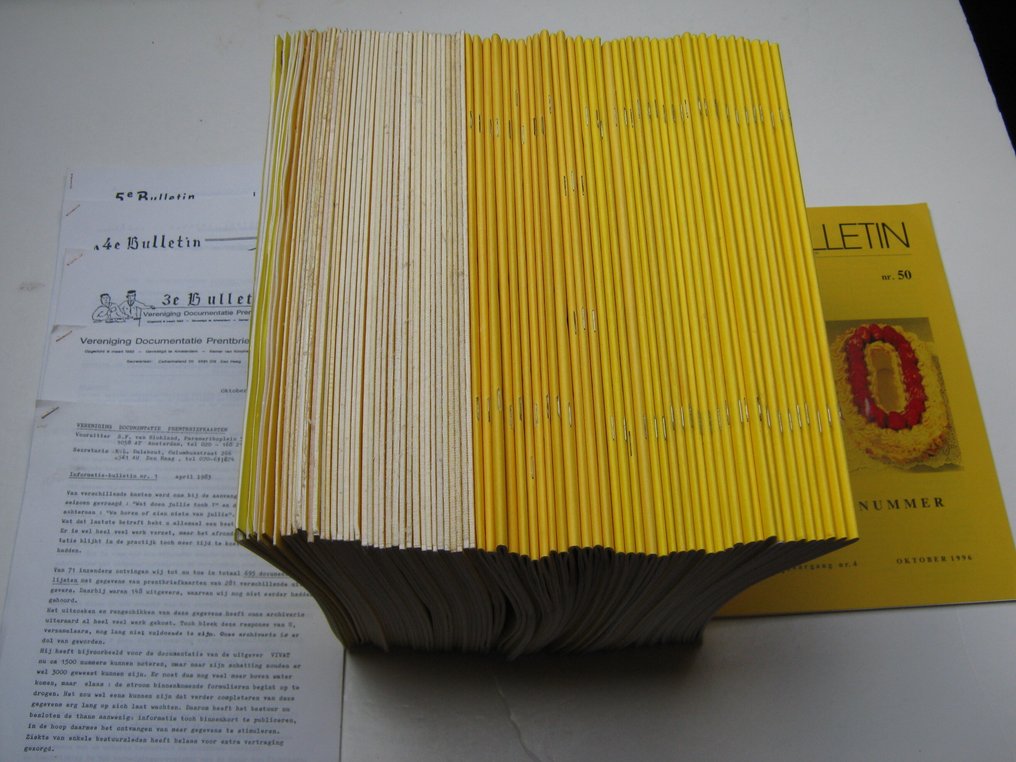 Ολλανδία - Ενημερωτικό Δελτίο VDP - Vereniging Documentatie Prentbriefkaarten 22 Έτη, Αρ. 1 έως Αρ. 86 - Ενημερωτικό περιοδικό για τον συλλέκτη καρτ-ποστάλ. - Καρτ-ποστάλ - 1983-2005 #1.0