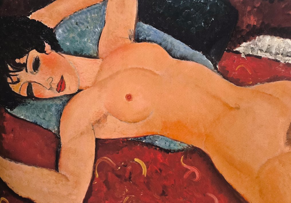 Amedeo Modigliani (1884-1920) (after) - "Nu Couché, 1917-18" #2.1