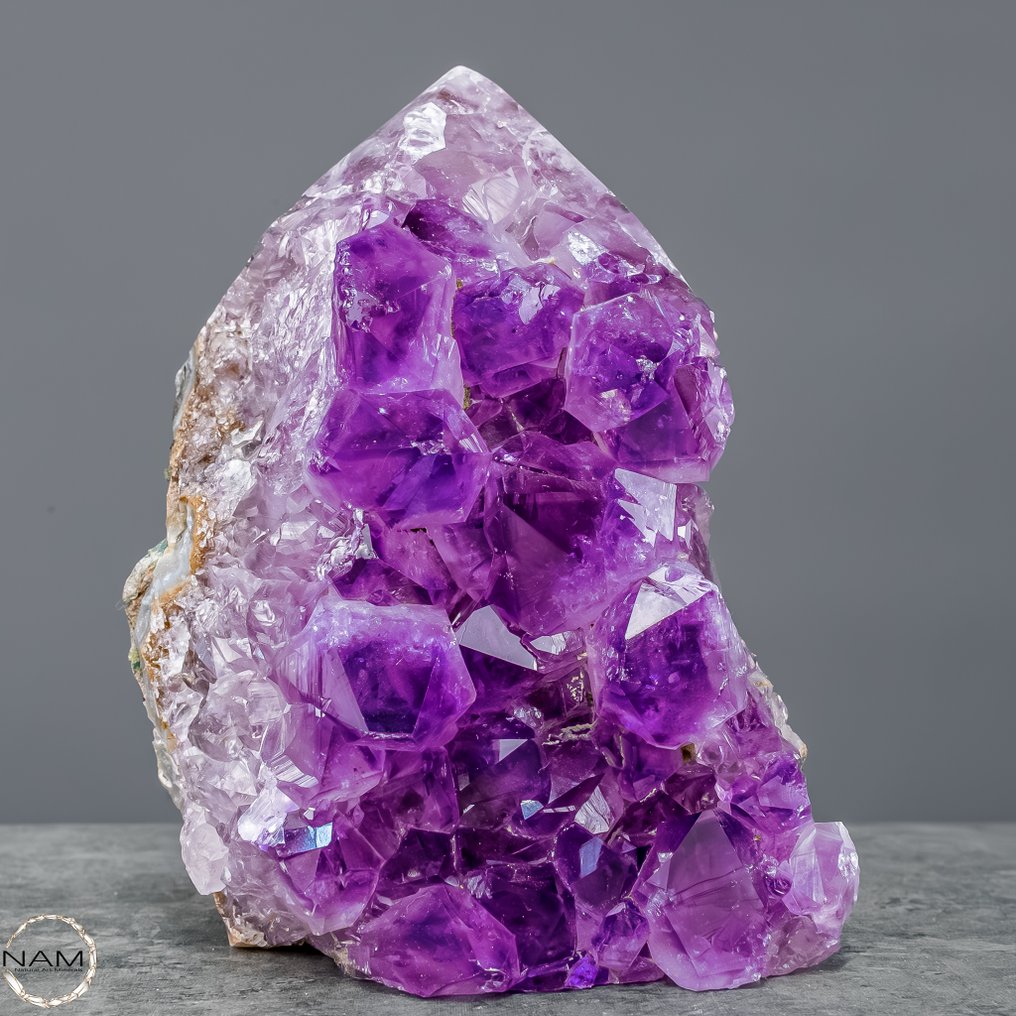 Natural amethyst druse obelisk from Uruguay A masterpiece of the crystal world- 498.29 g #2.1