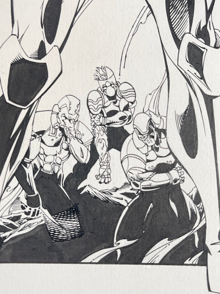 Allen Martinez - Original page - Nash - #2, page 2 - 1994 #2.1